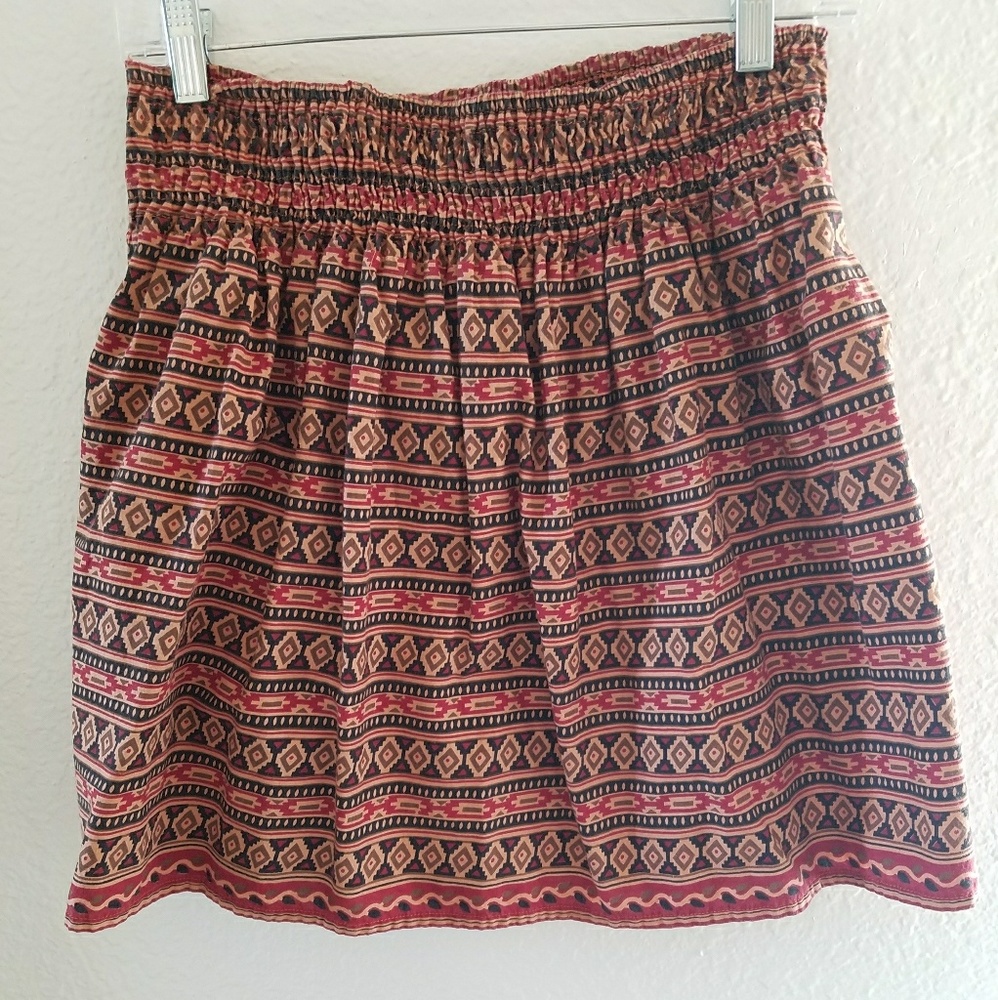 L Delia's tribal mini skirt